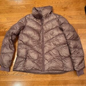 Athleta Women's Puffer Jacket - Mauve